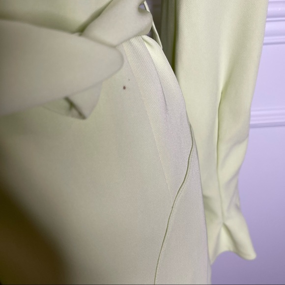 JONATHAN SIMKHAI Victoria Blazer Crepe Dress Pear - Picture 9 of 16